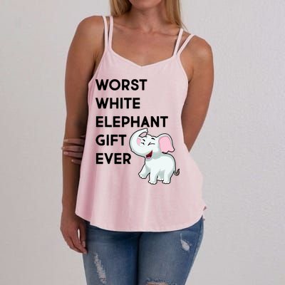 Worst White Christmas Gift Ever Women's Strappy Tank