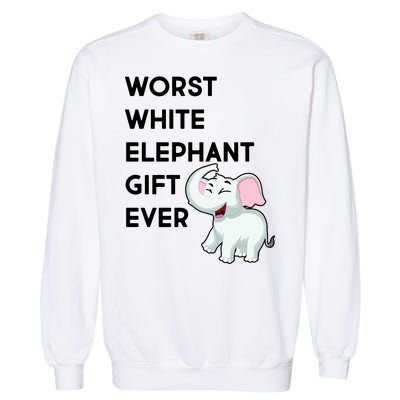 Worst White Christmas Gift Ever Garment-Dyed Sweatshirt