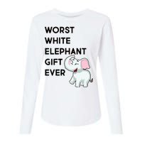 Worst White Christmas Gift Ever Womens Cotton Relaxed Long Sleeve T-Shirt