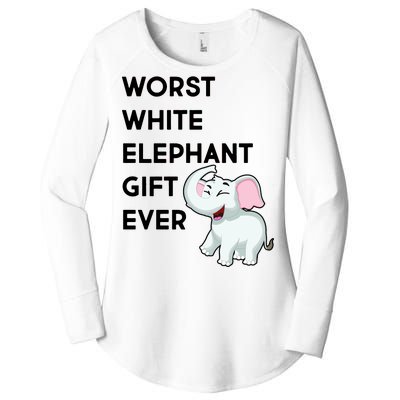 Worst White Christmas Gift Ever Women's Perfect Tri Tunic Long Sleeve Shirt