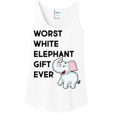 Worst White Christmas Gift Ever Ladies Essential Tank