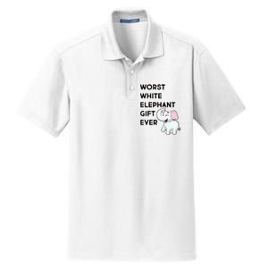 Worst White Christmas Gift Ever Dry Zone Grid Polo