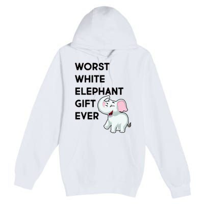 Worst White Christmas Gift Ever Premium Pullover Hoodie