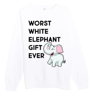 Worst White Christmas Gift Ever Premium Crewneck Sweatshirt