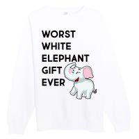 Worst White Christmas Gift Ever Premium Crewneck Sweatshirt