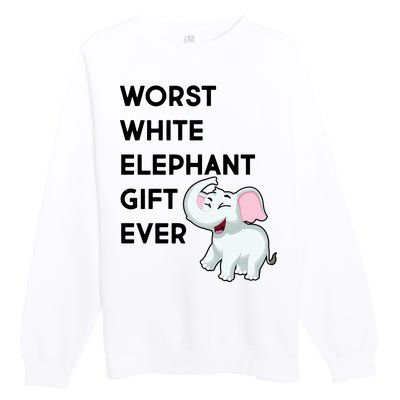 Worst White Christmas Gift Ever Premium Crewneck Sweatshirt