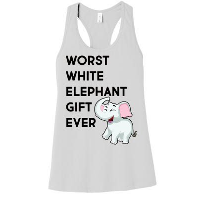 Worst White Christmas Gift Ever Women's Racerback Tank