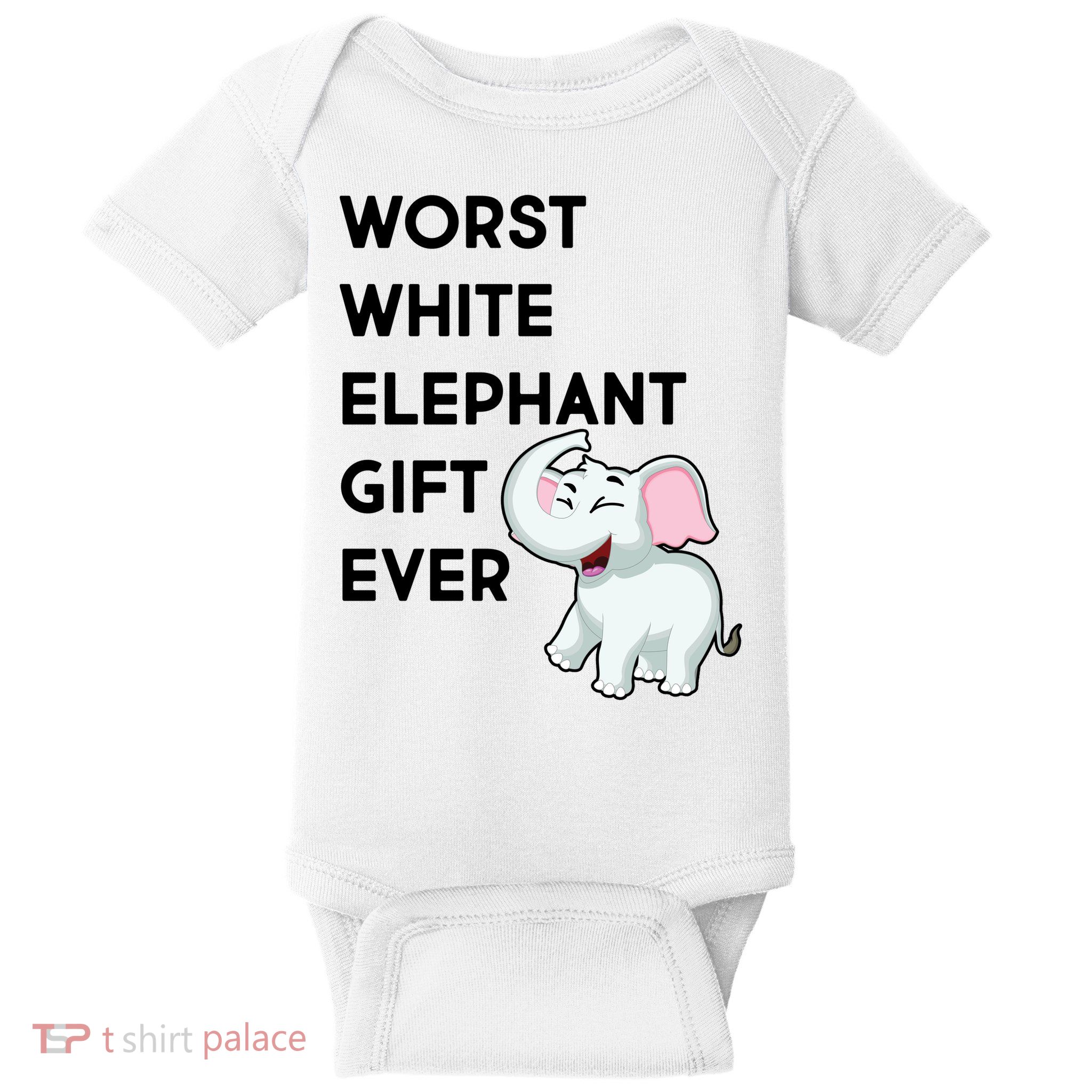 Worst White Christmas Gift Ever Baby Bodysuit