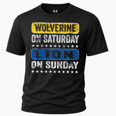 Wolverine On Saturday Lion On Sunday Performance Shirt