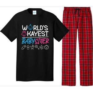 World's Okayest Sitter Meaningful Gift Pajama Set