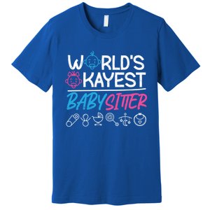 World's Okayest Sitter Meaningful Gift Premium T-Shirt