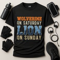 Wolverine On Saturday Lion On Sunday Performance Shirt
