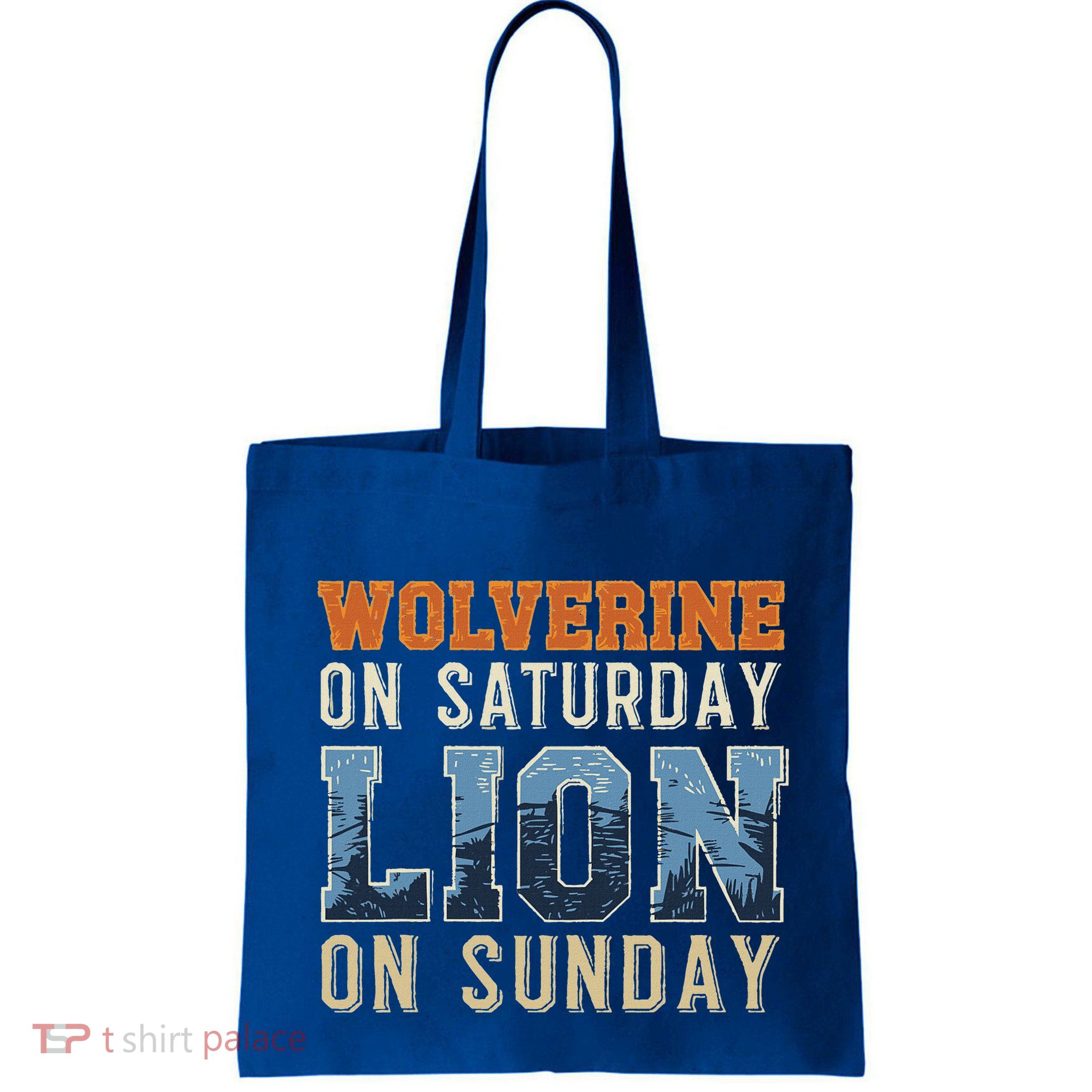 Wolverine On Saturday Lion On Sunday Bag