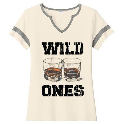 Wild Ones Sweatshirt Cowgirls Country Music Ladies Halftime Notch Neck Tee