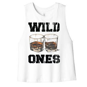 Wild Ones Sweatshirt Cowgirls Country Music Women's Racerback Cropped Tank