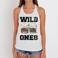 Wild Ones Sweatshirt Cowgirls Country Music Women's Knotted Racerback Tank