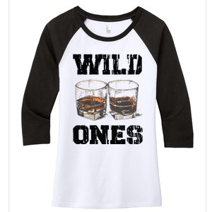 Wild Ones Sweatshirt Cowgirls Country Music Women's Tri-Blend 3/4-Sleeve Raglan Shirt