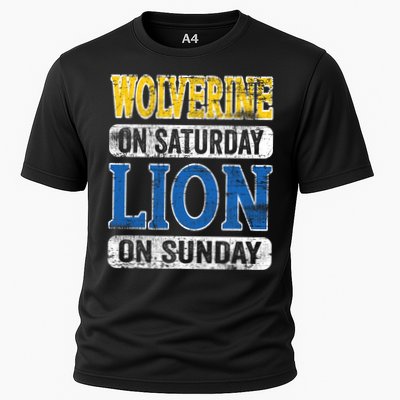 Wolverine On Saturday Lion On Sunday Performance Shirt