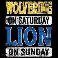Wolverine On Saturday Lion On Sunday Cooling Performance Long Sleeve Crew