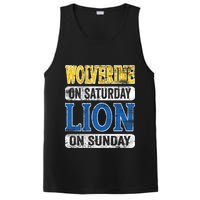 Wolverine On Saturday Lion On Sunday PosiCharge Competitor Tank