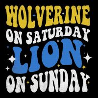Wolverine On Saturday Funny Lion On Sunday Impact Tech Backpack