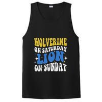 Wolverine On Saturday Funny Lion On Sunday PosiCharge Competitor Tank