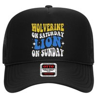 Wolverine On Saturday Funny Lion On Sunday Hat