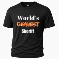 World Okayest Sheriff Sheriffs Performance Shirt