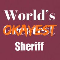 World Okayest Sheriff Sheriffs 16oz Travel Tumbler