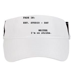 Writers On Strike Stand With The WGA Adult Drive Performance Visor