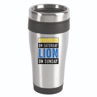 Wolverine On Saturday Lion On Sunday 16oz Travel Tumbler