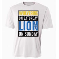 Wolverine On Saturday Lion On Sunday Cooling Performance Crew T-Shirt