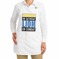Wolverine On Saturday Lion On Sunday Apron