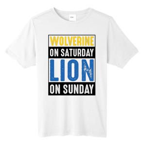 Wolverine On Saturday Lion On Sunday Tall Fusion ChromaSoft Performance T-Shirt