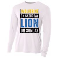 Wolverine On Saturday Lion On Sunday Cooling Performance Long Sleeve Crew