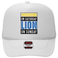 Wolverine On Saturday Lion On Sunday Hat