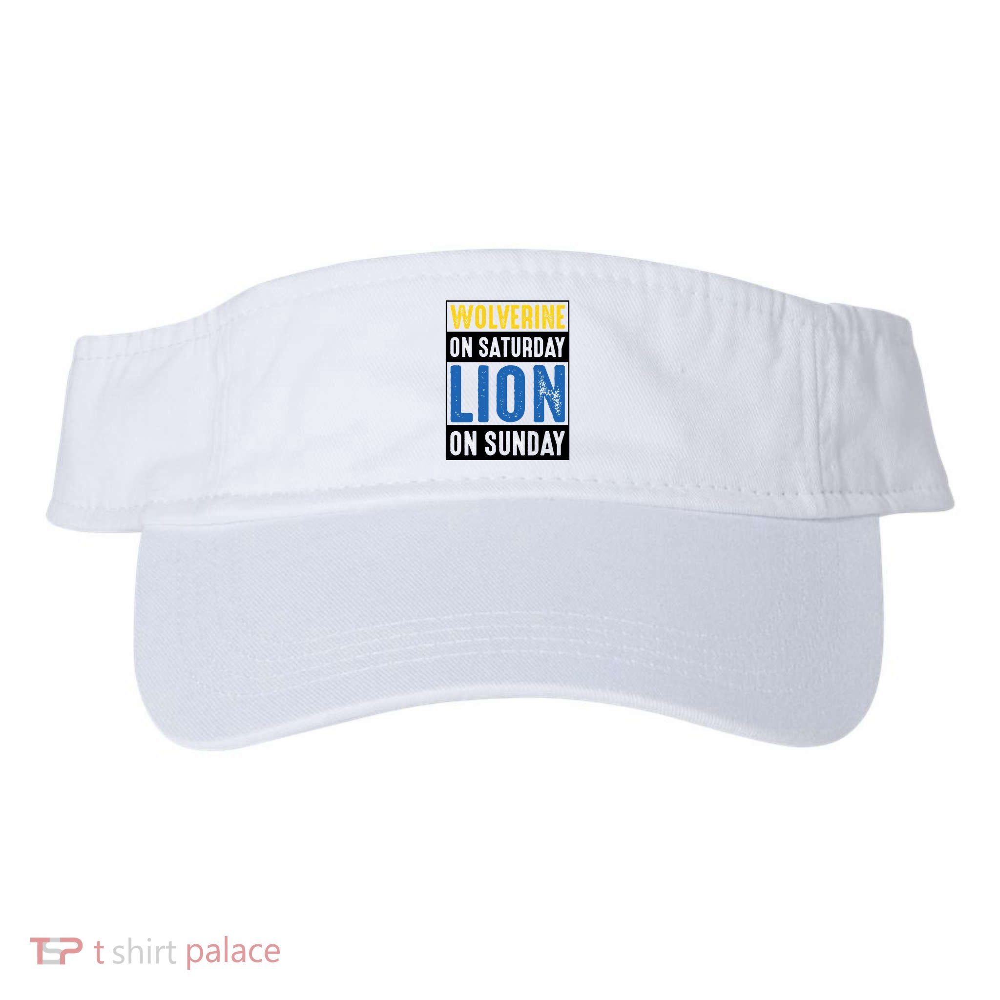 Wolverine On Saturday Lion On Sunday Visor