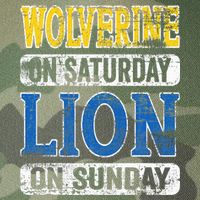 Wolverine On Saturday Lion On Sunday Detroit Legacy Tie Dye Trucker Hat