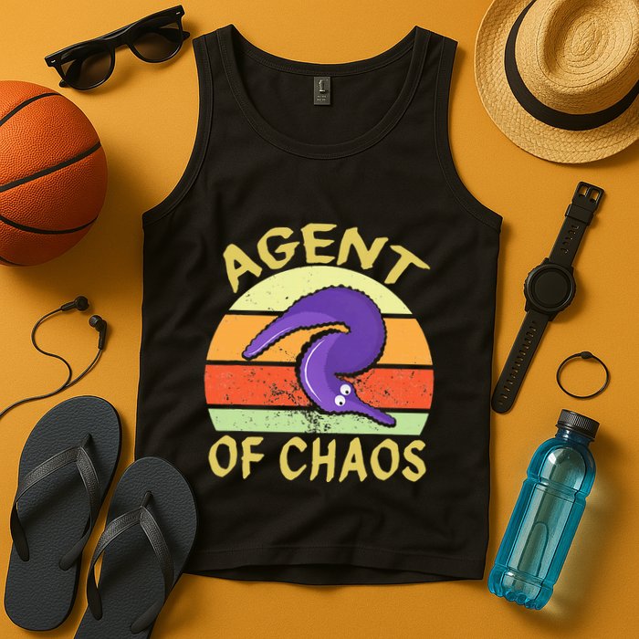 Worm On String Agent Of Chaos Tank Top
