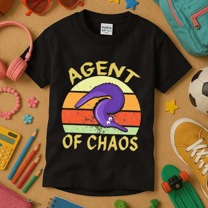 Worm On String Agent Of Chaos Kids T-Shirt
