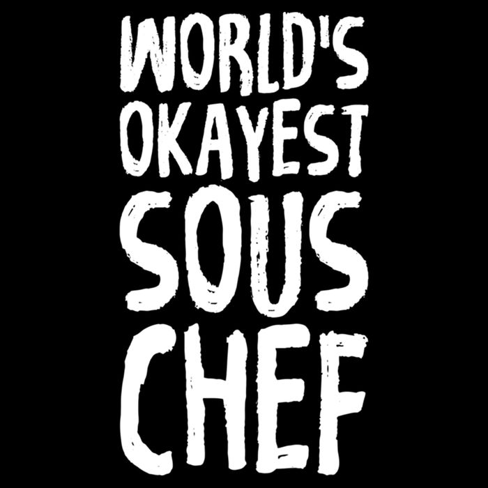 Worlds Okayest Sous Chef Funny Saying Tee For Unisex Cookin Gift Impact Tech Backpack