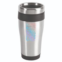 Worlds Okayest Sous Chef Funny Saying Tee For Unisex Cookin Funny Gift 16oz Travel Tumbler