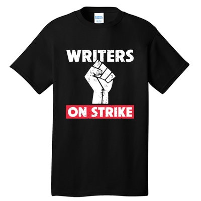 Writers On Strike WGA Strike Anti AI Tall T-Shirt