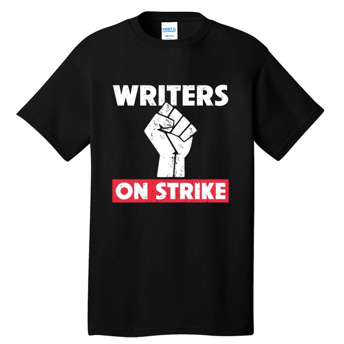 Writers On Strike WGA Strike Anti AI Tall T-Shirt