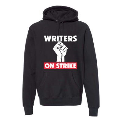 Writers On Strike WGA Strike Anti AI Premium Hoodie