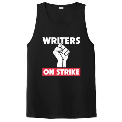 Writers On Strike WGA Strike Anti AI PosiCharge Competitor Tank