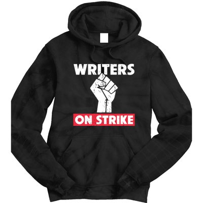 Writers On Strike WGA Strike Anti AI Tie Dye Hoodie