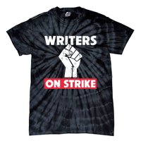 Writers On Strike WGA Strike Anti AI Tie-Dye T-Shirt