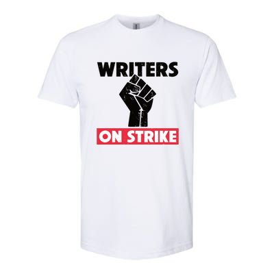 Writers On Strike WGA Strike Anti AI Softstyle CVC T-Shirt