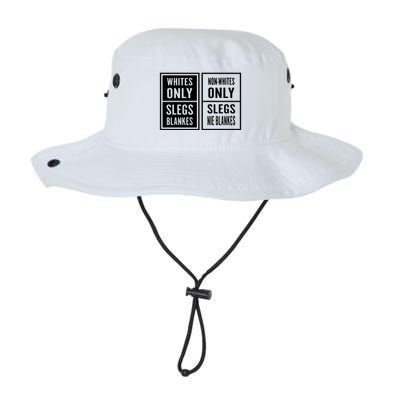 Whites Only Slegs Blankes Nonwhites Only Slegs Nie Blankes Bucket Hat